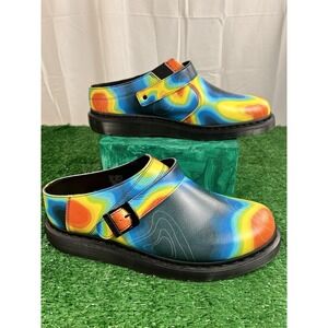 Dr Marten SZ 13 Men's Isham Genix Nappa Reclaimed Thermal Map Slingback Mules